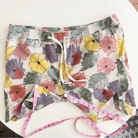 Banks Journal 7” Soho Flower Print Swim Board Short Men’s XL Lined - Picture 3 of 9